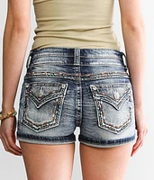 Mid-Rise Stretch Short
