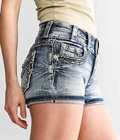 Mid-Rise Stretch Short