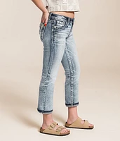 Universal Mid-Rise Cuffed Stretch Capri Jean