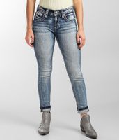 Miss Me Mid-Rise Ankle Skinny Stretch Jean