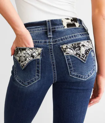 Miss Me Mid-Rise Straight Stretch Jean