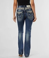 Curvy Mid-Rise Boot Stretch Jean