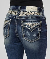 Curvy Mid-Rise Boot Stretch Jean