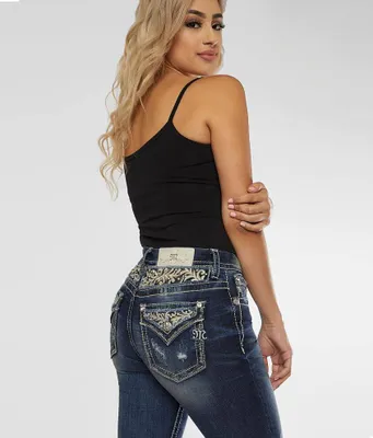 Curvy Mid-Rise Boot Stretch Jean
