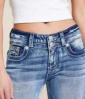 Mid-Rise Ankle Skinny Stretch Jean