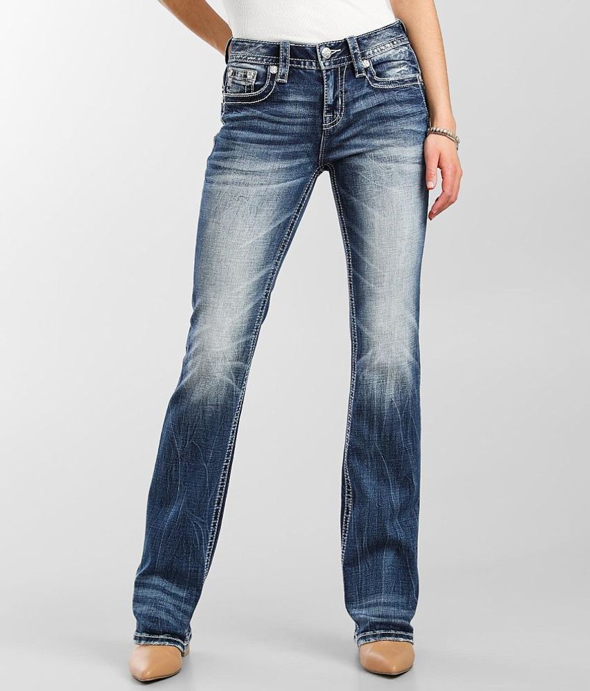 Miss Me Mid-Rise Boot Stretch Jean