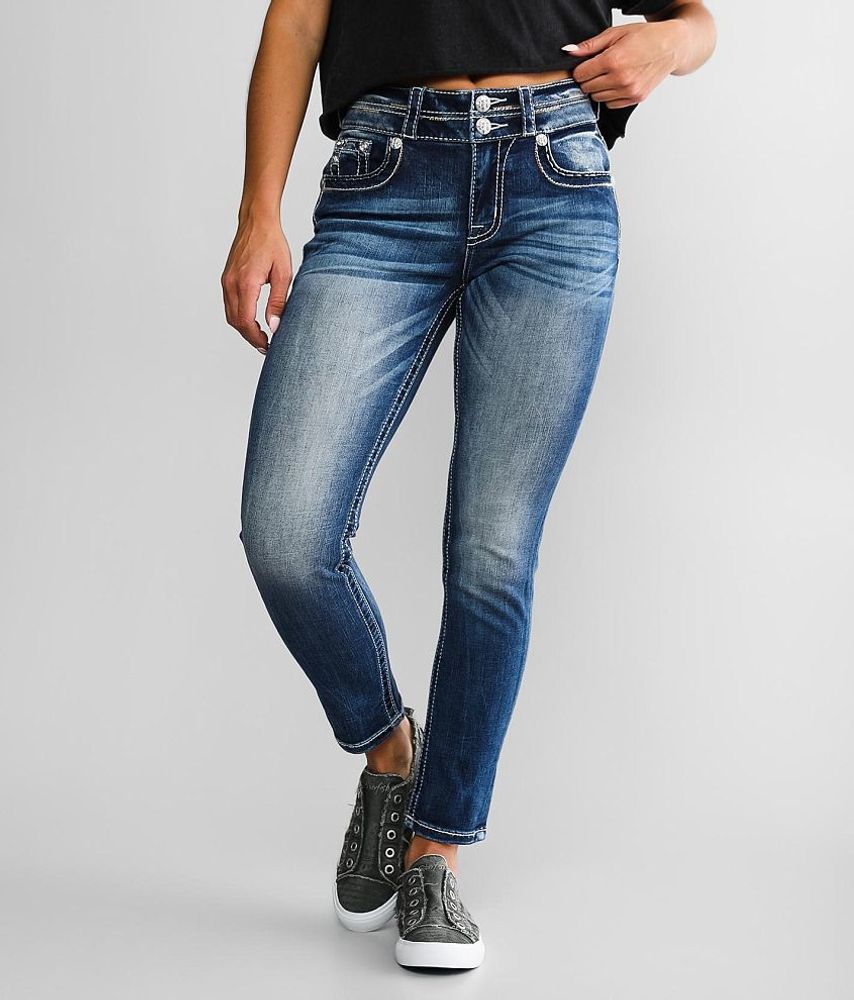 Miss Me Curvy Ankle Skinny Stretch Jean