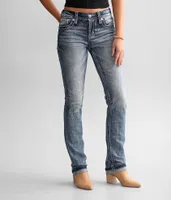 Miss Me Mid-Rise Straight Stretch Jean