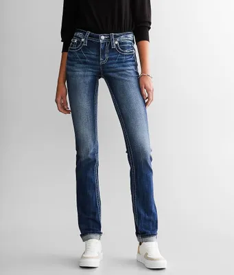 Miss Me Mid-Rise Straight Stretch Jean