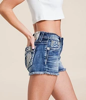 Mid-Rise Stretch Short