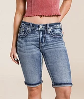 Mid-Rise Bermuda Stretch Short