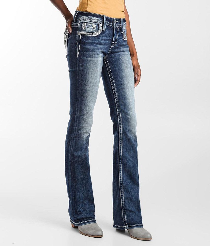 Miss Me Low Rise Boot Stretch Jean