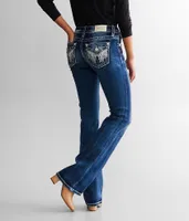 Miss Me Low Rise Boot Stretch Jean