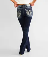 Miss Me Low Rise Tailored Boot Stretch Jean