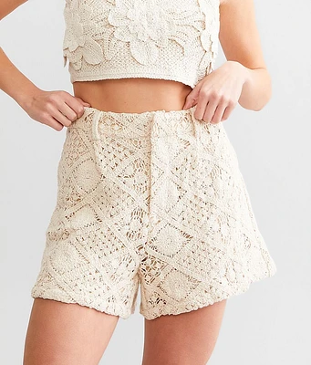 Miss Me Crochet Short