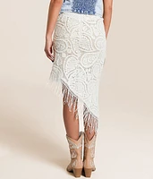 Crochet Asymmetrical Skirt