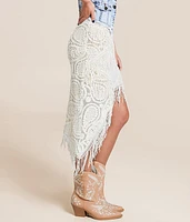 Crochet Asymmetrical Skirt