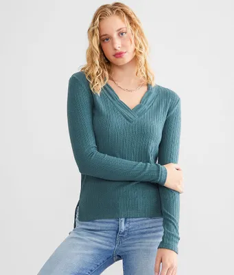 Miss Me Cable Knit Top