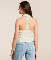 Crochet Halter Vest