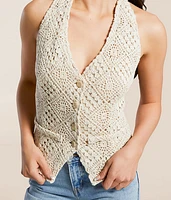 Crochet Halter Vest