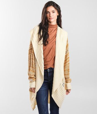 Daytrip Cocoon Hooded Cardigan Sweater
