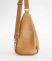 Distressed Sling Purse