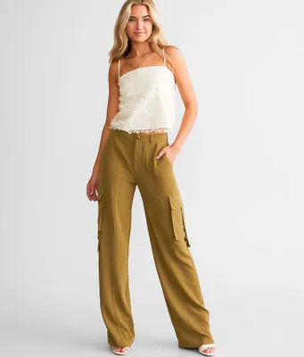Willow & Root Wide Leg Cargo Pant