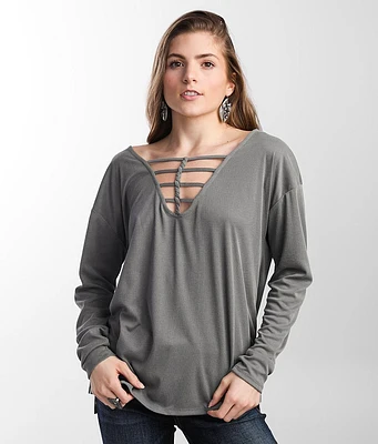 Strappy Braided Top