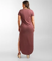 Solid Maxi Dress