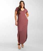 Solid Maxi Dress