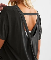 Back Surplice Top