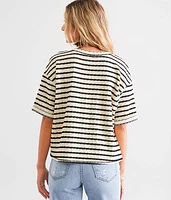 Striped Knit Top
