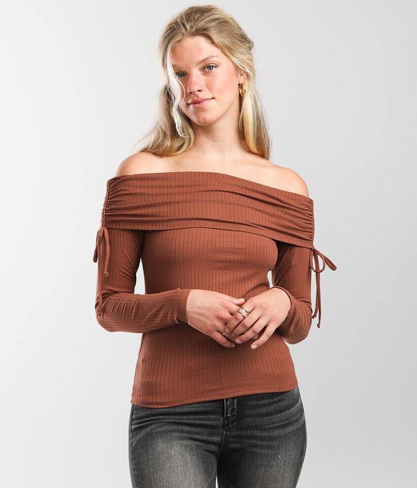 Daytrip Off The Shoulder Top