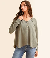 Daytrip Pieced Henley