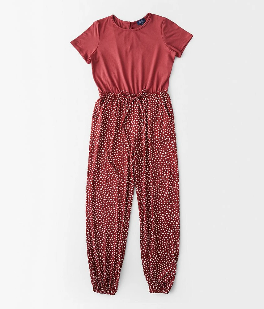 Girls - Daytrip Floral Print Jumpsuit