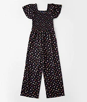 Girls - Daytrip Floral Print Jumpsuit