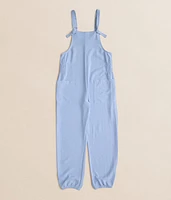 Girls - Smocked Jogger Overalls