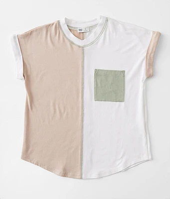 Girls - BKE Color Block T-Shirt