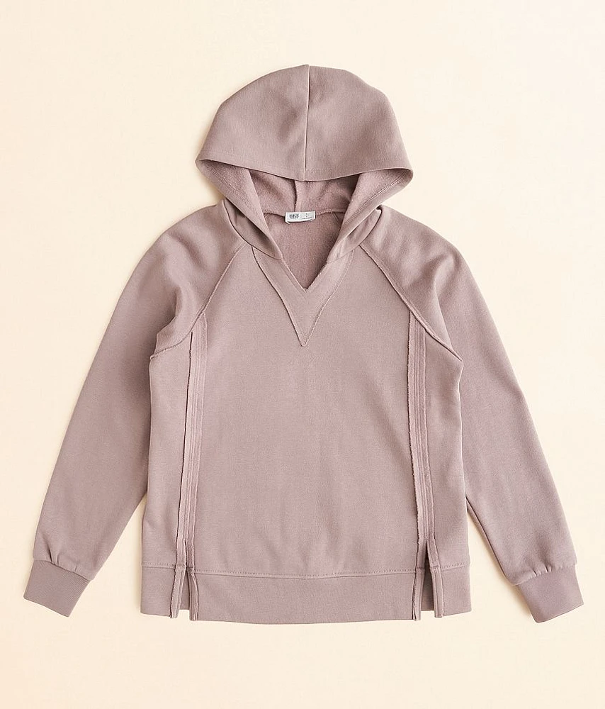 Girls - BKE Split Neck Hooded Sweatshirt