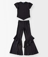 Girls - Ruffle Flare Pant