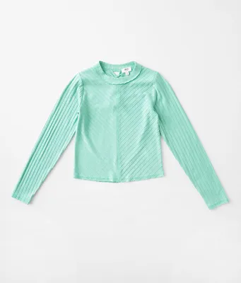 Girls - BKE Wide Ribbed Top