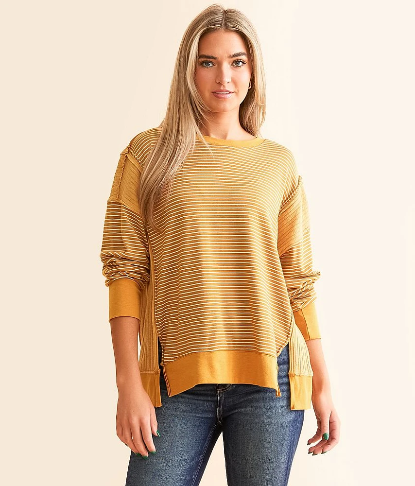 BKE Striped Knit Top