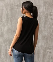 Eased V-Neck Tank Top