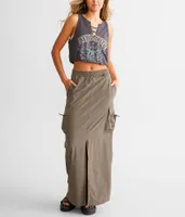 Mono B Cargo Maxi Skirt