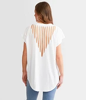 Back Cut-Out Top