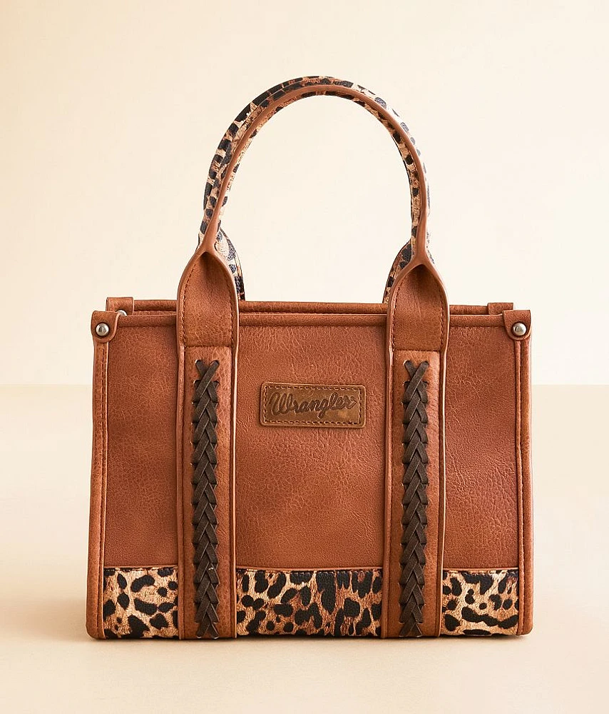 Wrangler Leopard Structured Purse