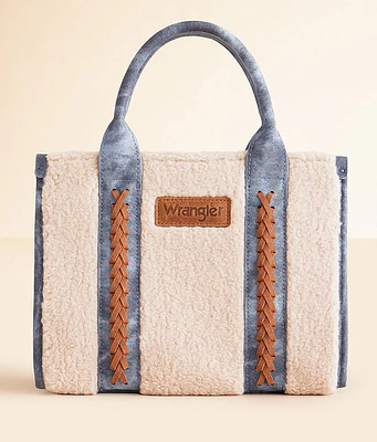 Wrangler Sherpa Denim Purse