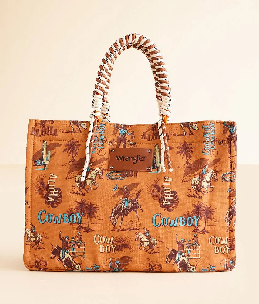 Wrangler Cowboy Canvas Tote