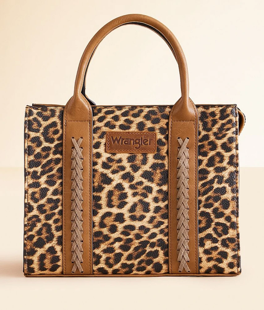 Leopard Structured Purse