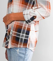 Plaid Knit Shirt